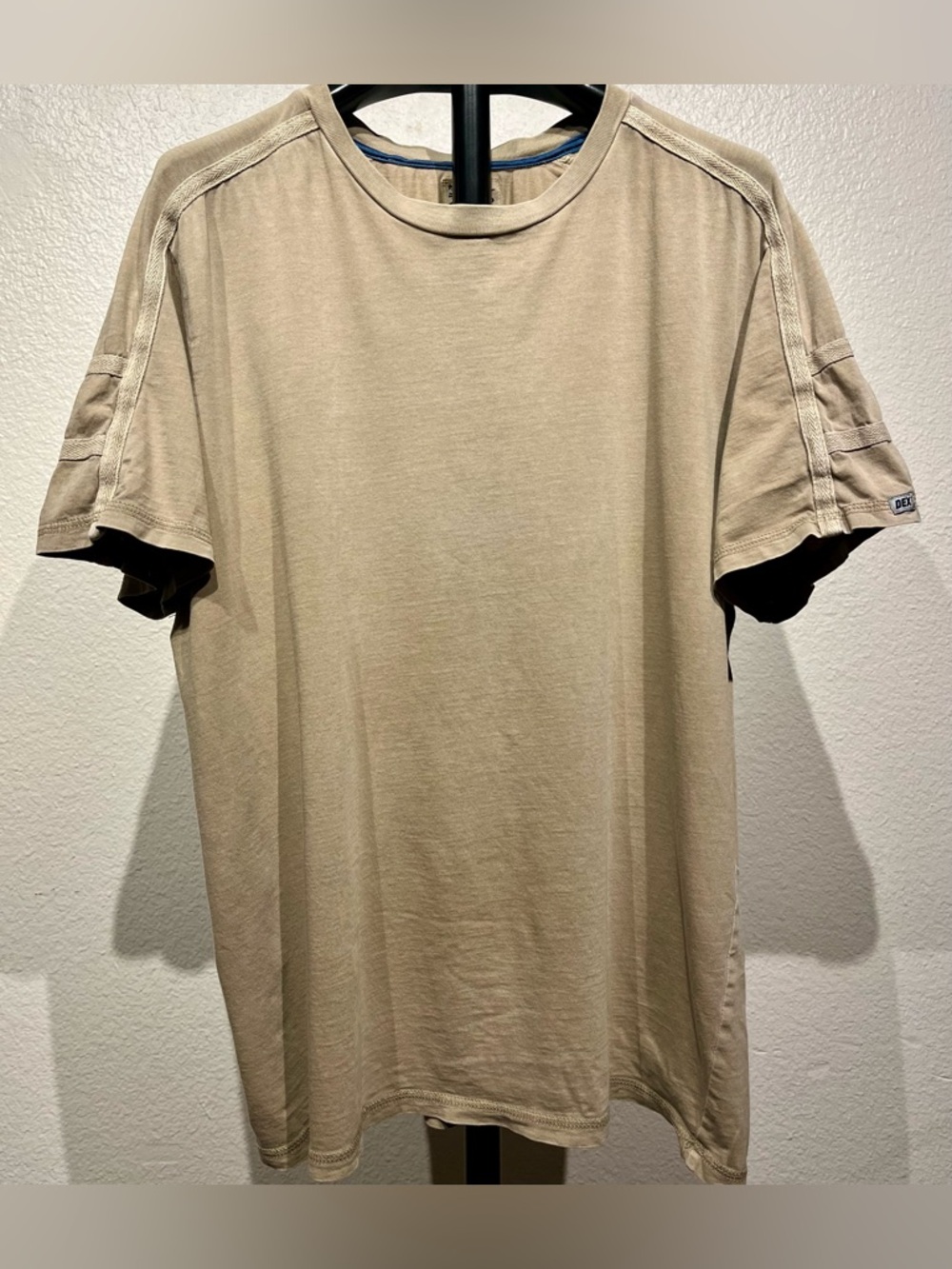 Vintage DEX Speedbird Airways Beige Crewneck T-Shirt  - Size XL (Men’s)